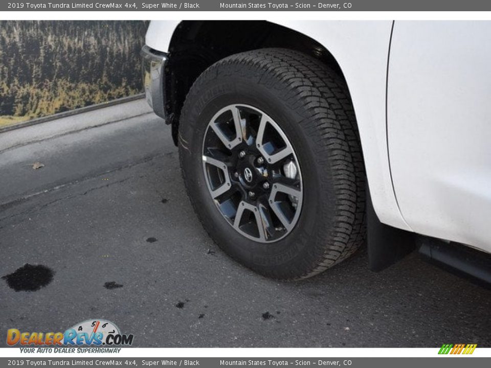 2019 Toyota Tundra Limited CrewMax 4x4 Super White / Black Photo #33