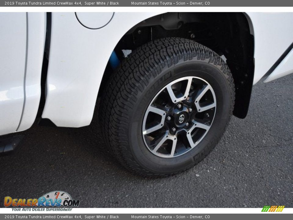 2019 Toyota Tundra Limited CrewMax 4x4 Super White / Black Photo #34