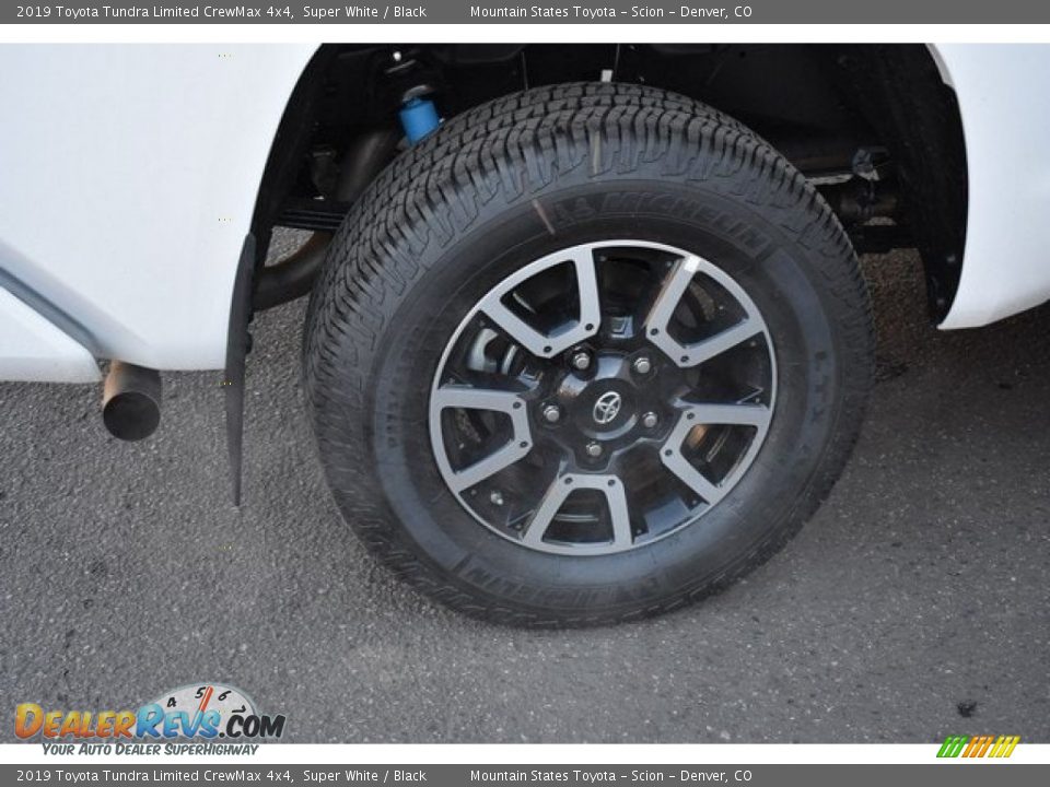 2019 Toyota Tundra Limited CrewMax 4x4 Super White / Black Photo #35