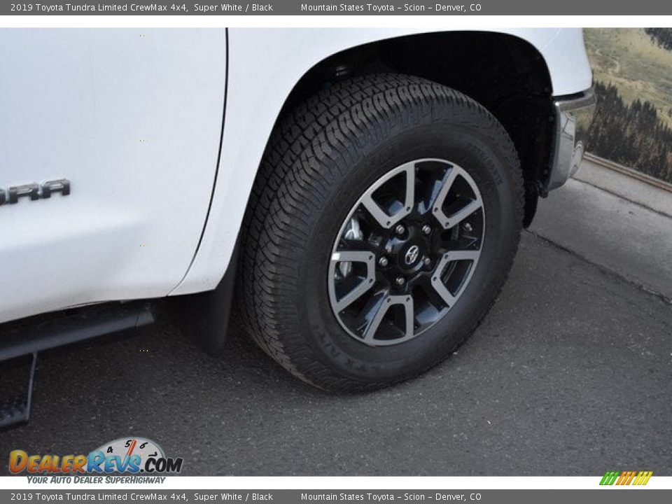 2019 Toyota Tundra Limited CrewMax 4x4 Super White / Black Photo #36