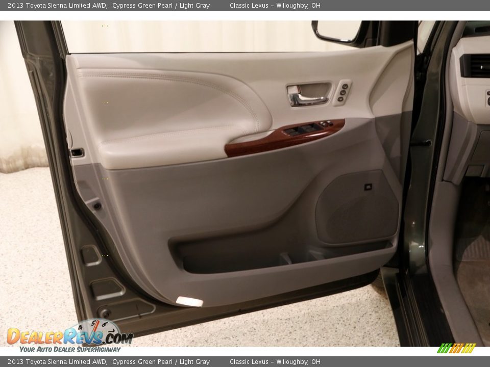 2013 Toyota Sienna Limited AWD Cypress Green Pearl / Light Gray Photo #4