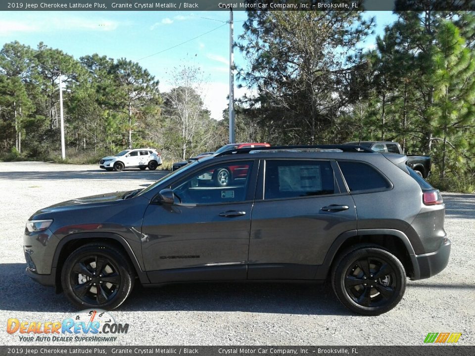 2019 Jeep Cherokee Latitude Plus Granite Crystal Metallic / Black Photo #2