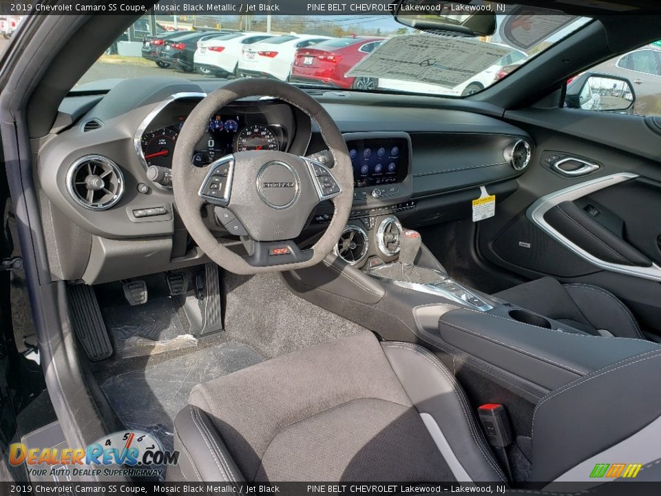 Jet Black Interior - 2019 Chevrolet Camaro SS Coupe Photo #6