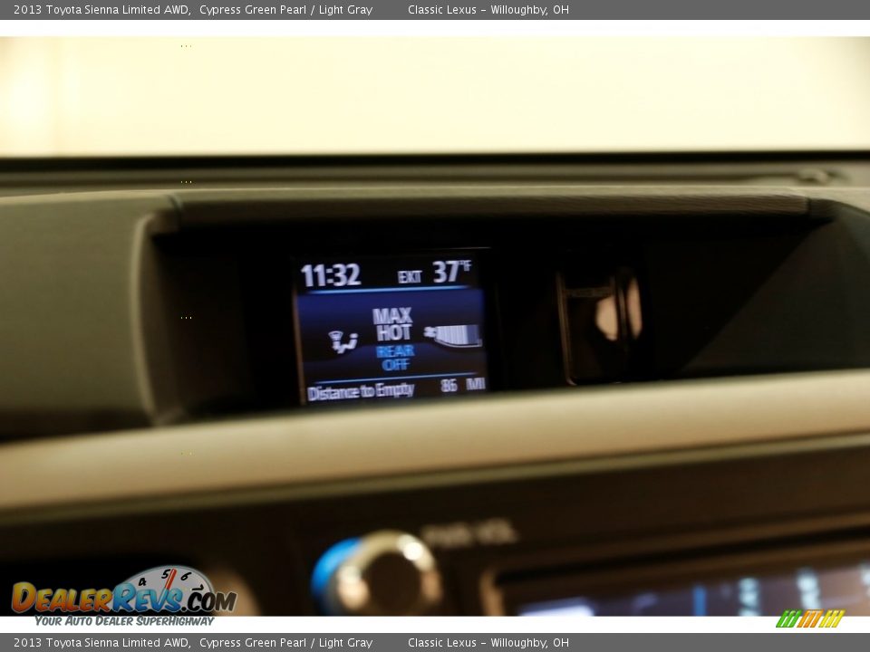 2013 Toyota Sienna Limited AWD Cypress Green Pearl / Light Gray Photo #9