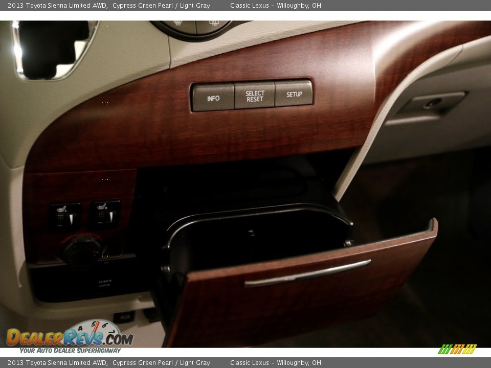 2013 Toyota Sienna Limited AWD Cypress Green Pearl / Light Gray Photo #20