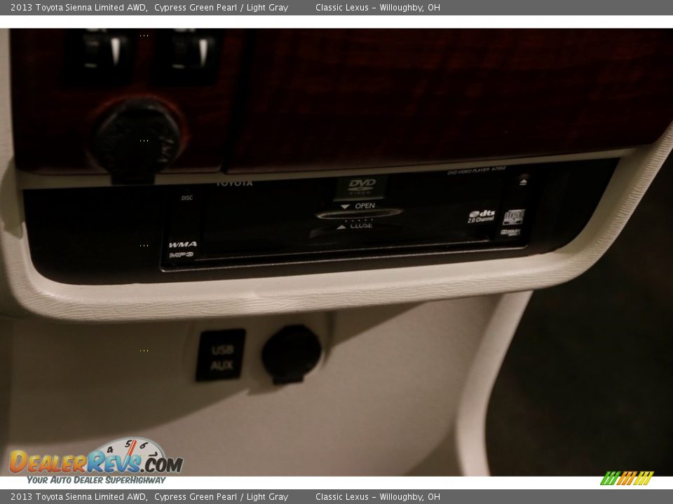 2013 Toyota Sienna Limited AWD Cypress Green Pearl / Light Gray Photo #21