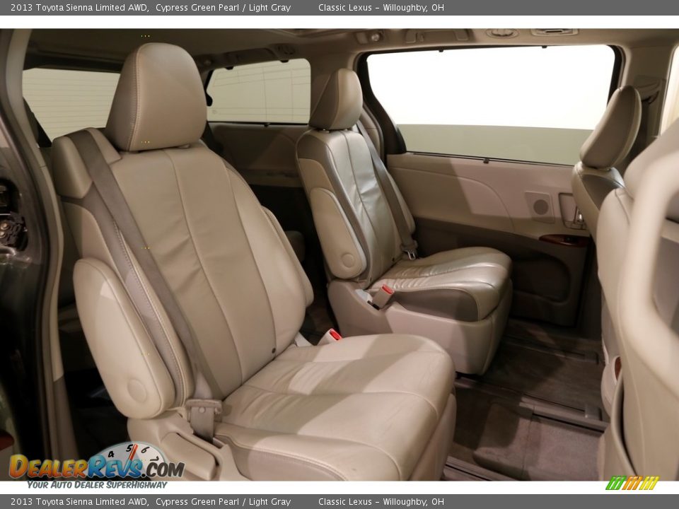 2013 Toyota Sienna Limited AWD Cypress Green Pearl / Light Gray Photo #25
