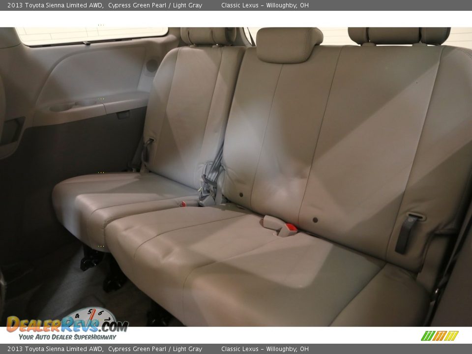 2013 Toyota Sienna Limited AWD Cypress Green Pearl / Light Gray Photo #27