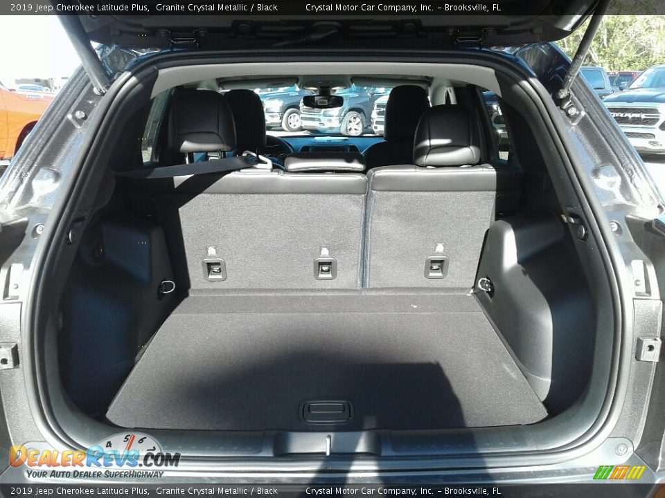 2019 Jeep Cherokee Latitude Plus Granite Crystal Metallic / Black Photo #19