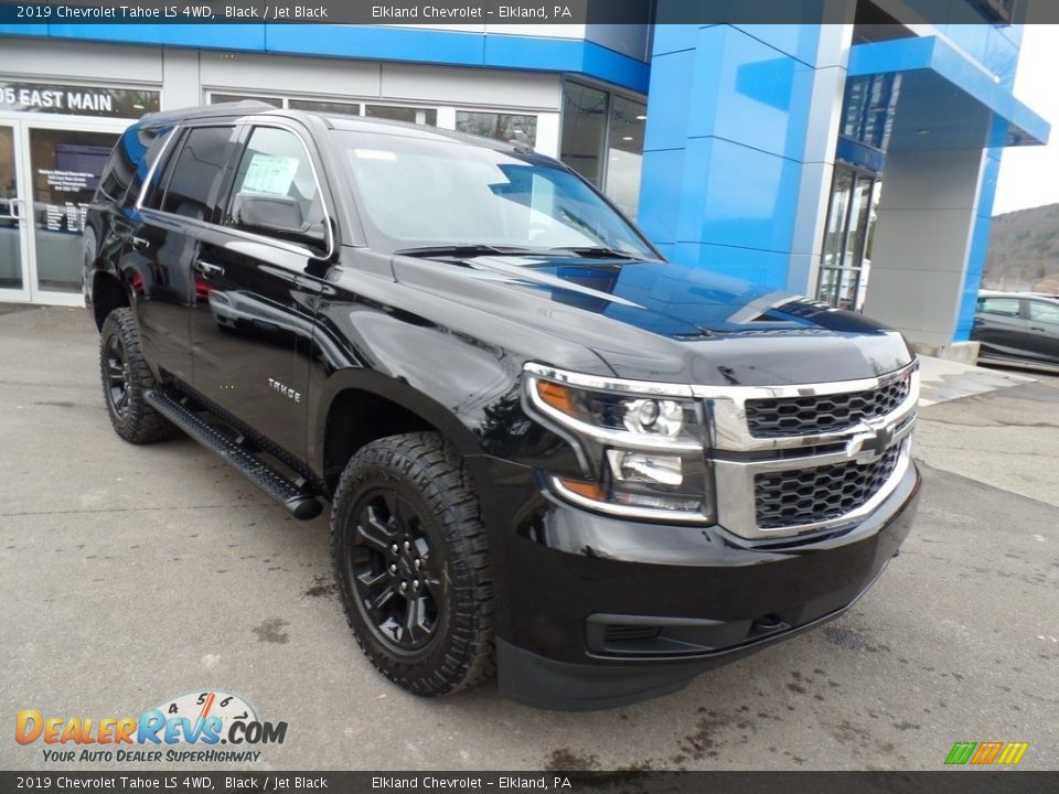2019 Chevrolet Tahoe LS 4WD Black / Jet Black Photo #3