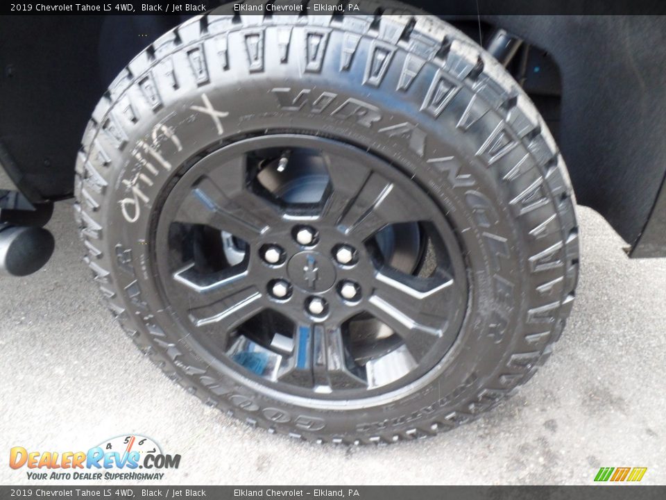 2019 Chevrolet Tahoe LS 4WD Black / Jet Black Photo #9