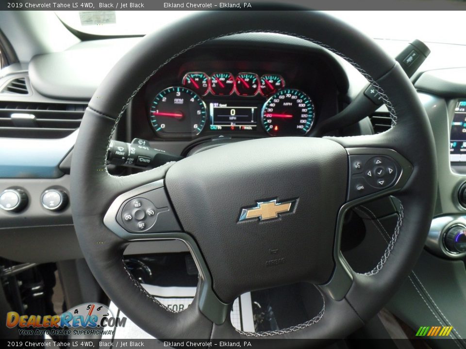 2019 Chevrolet Tahoe LS 4WD Black / Jet Black Photo #20