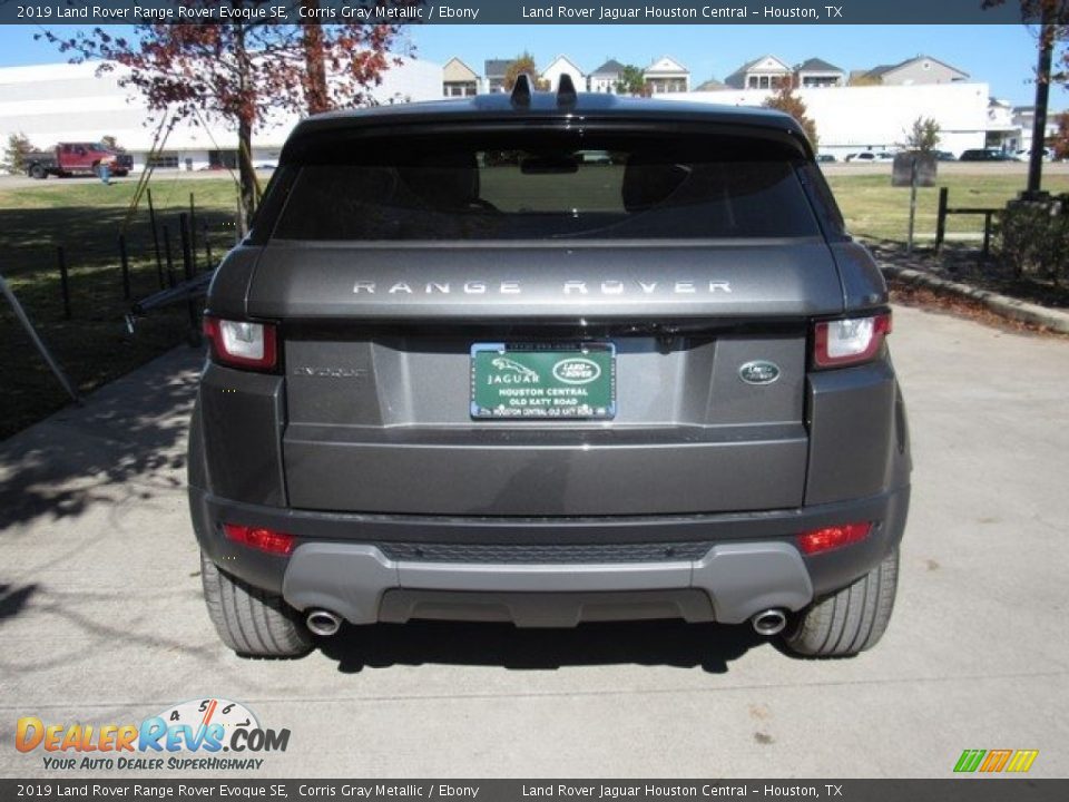 2019 Land Rover Range Rover Evoque SE Corris Gray Metallic / Ebony Photo #8