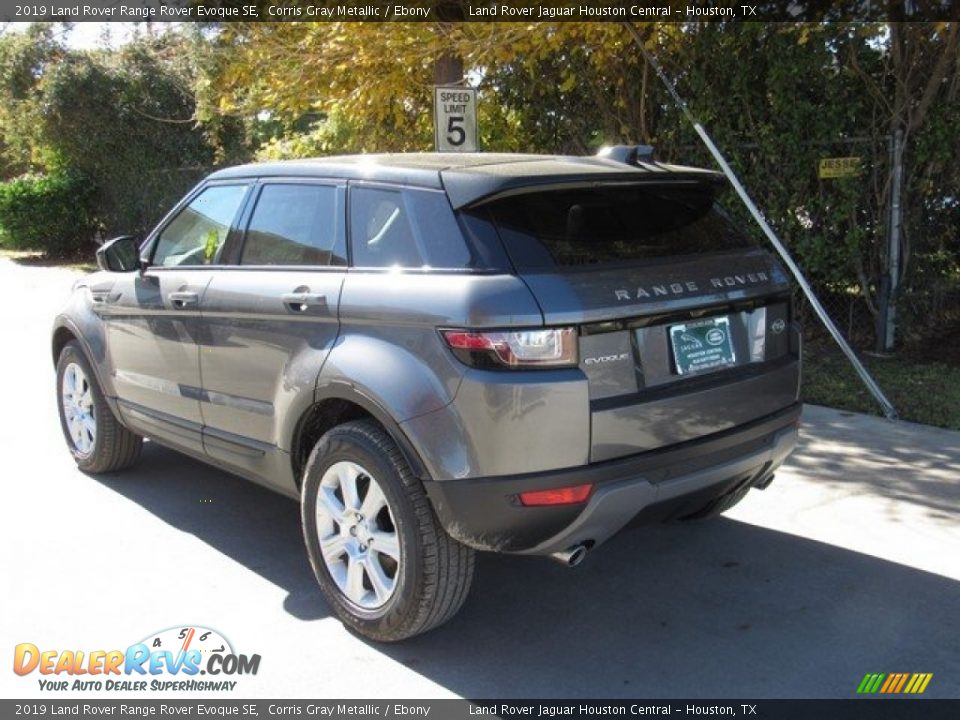 2019 Land Rover Range Rover Evoque SE Corris Gray Metallic / Ebony Photo #12