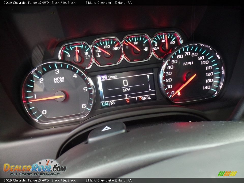2019 Chevrolet Tahoe LS 4WD Black / Jet Black Photo #24