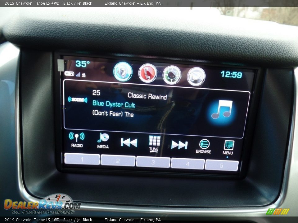 2019 Chevrolet Tahoe LS 4WD Black / Jet Black Photo #27