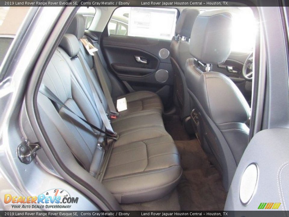 Rear Seat of 2019 Land Rover Range Rover Evoque SE Photo #19