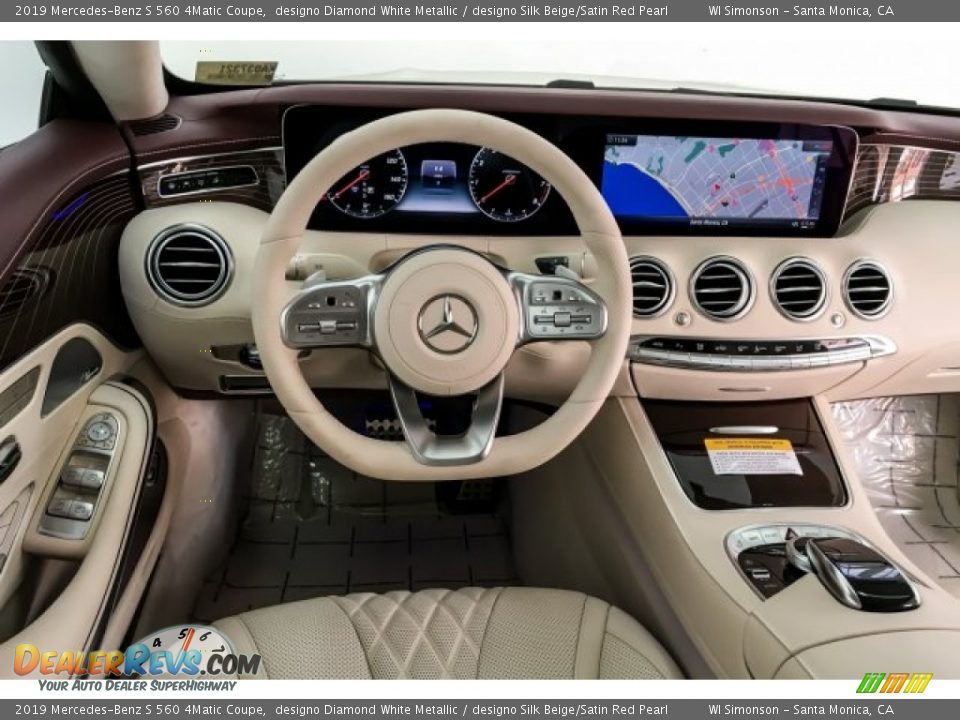 Dashboard of 2019 Mercedes-Benz S 560 4Matic Coupe Photo #4