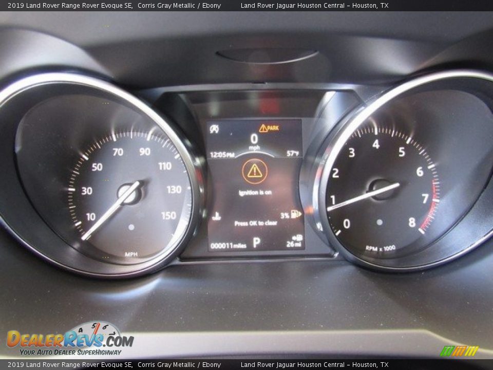 2019 Land Rover Range Rover Evoque SE Gauges Photo #28