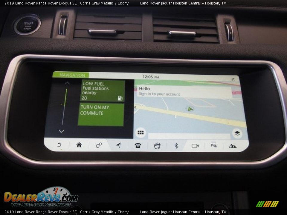 Navigation of 2019 Land Rover Range Rover Evoque SE Photo #30