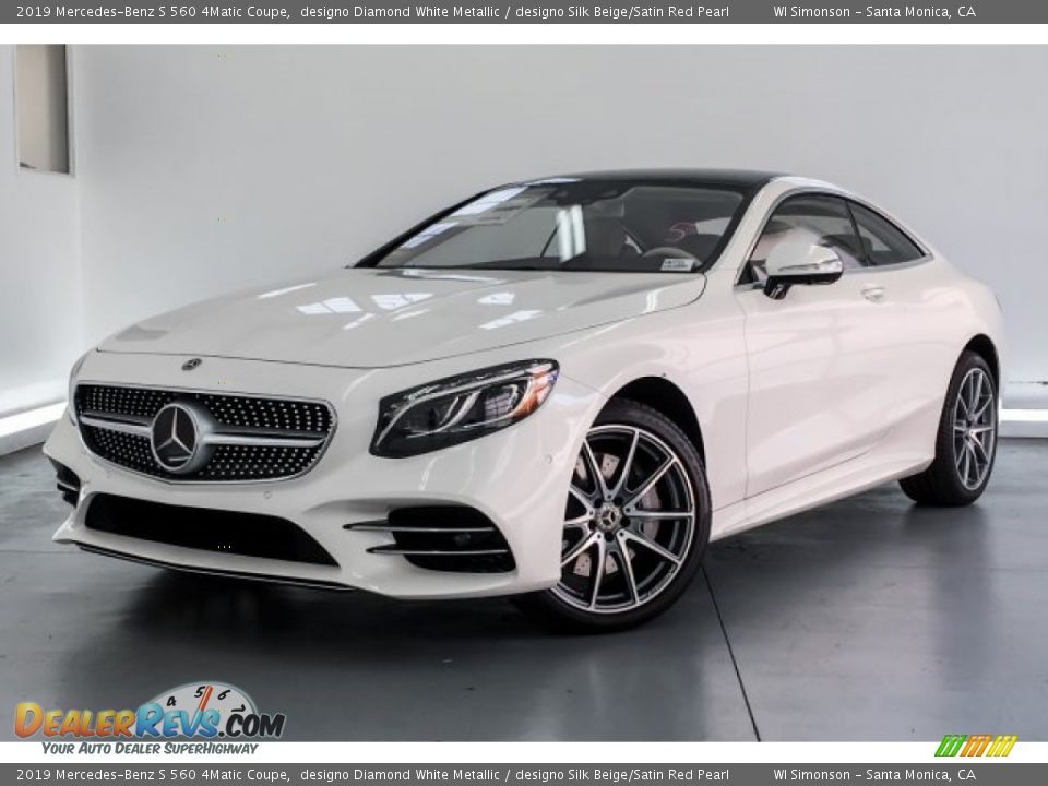 designo Diamond White Metallic 2019 Mercedes-Benz S 560 4Matic Coupe Photo #12