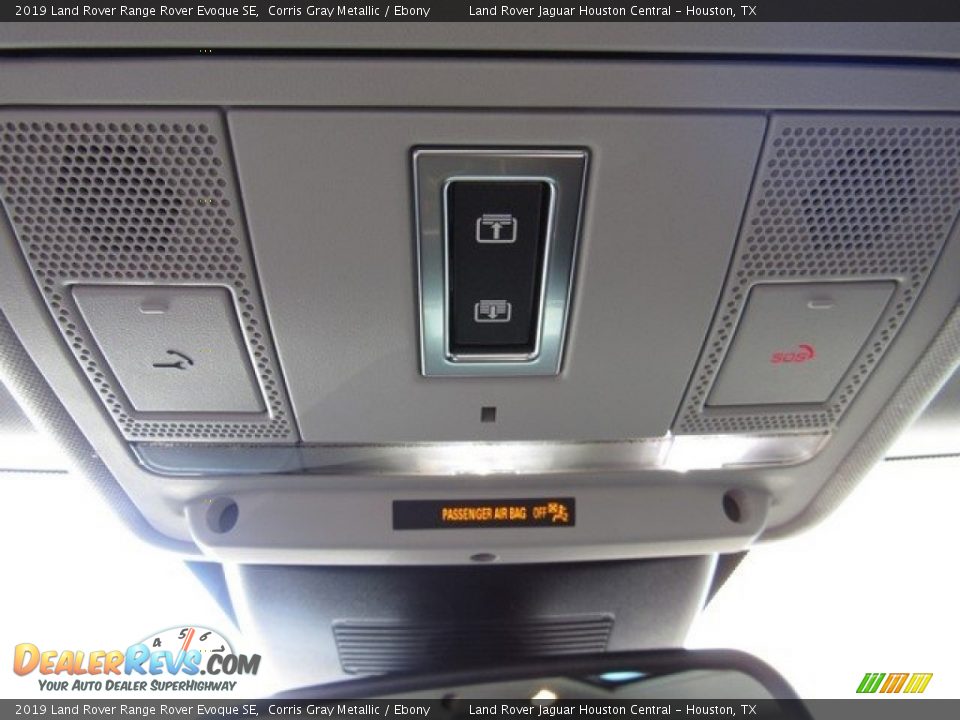 2019 Land Rover Range Rover Evoque SE Corris Gray Metallic / Ebony Photo #34