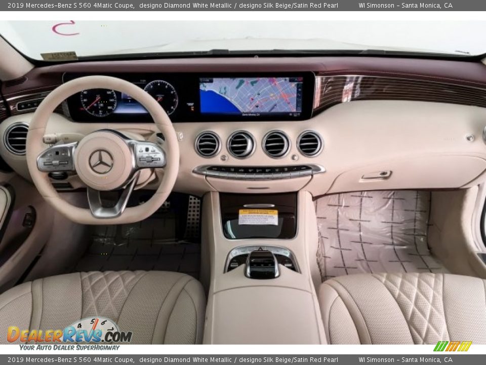 Dashboard of 2019 Mercedes-Benz S 560 4Matic Coupe Photo #18