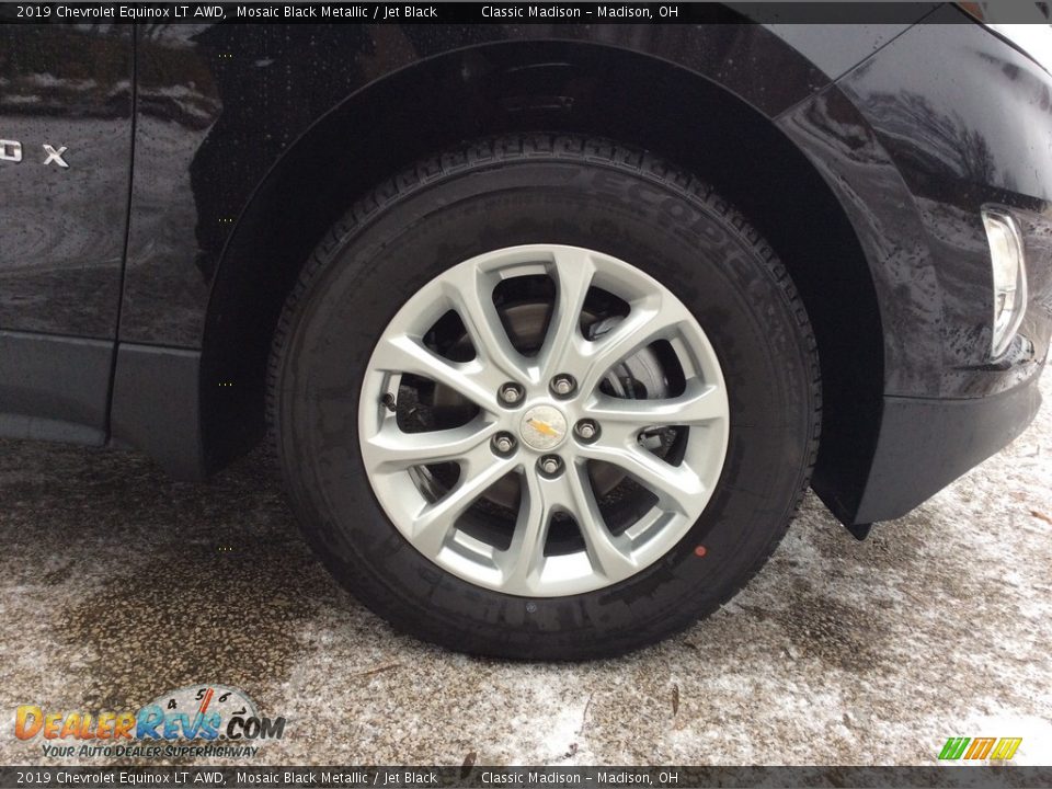 2019 Chevrolet Equinox LT AWD Mosaic Black Metallic / Jet Black Photo #7
