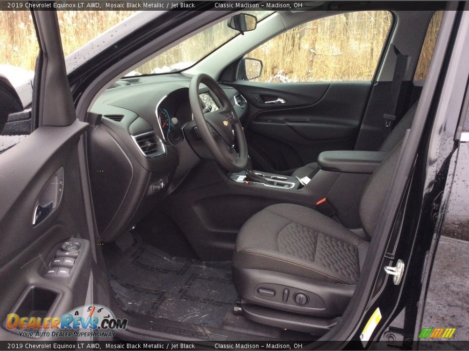 2019 Chevrolet Equinox LT AWD Mosaic Black Metallic / Jet Black Photo #9