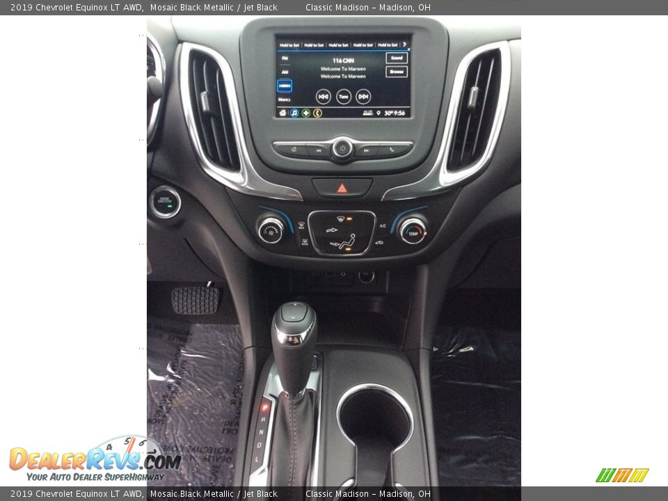 2019 Chevrolet Equinox LT AWD Mosaic Black Metallic / Jet Black Photo #13