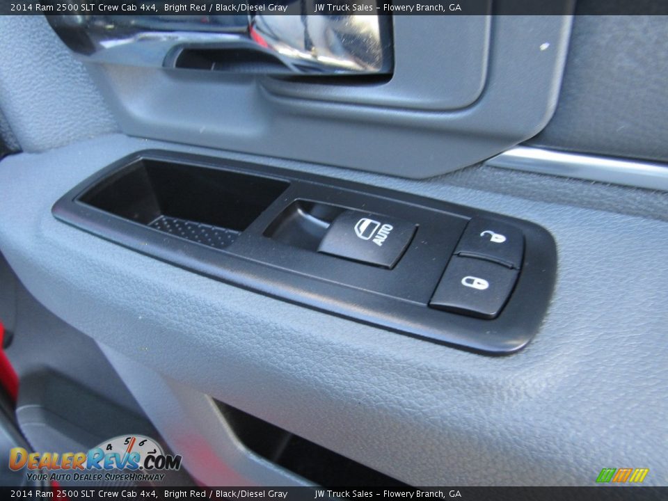 2014 Ram 2500 SLT Crew Cab 4x4 Bright Red / Black/Diesel Gray Photo #10