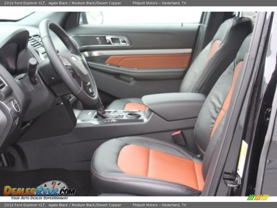 Front Seat of 2019 Ford Explorer XLT Photo #11
