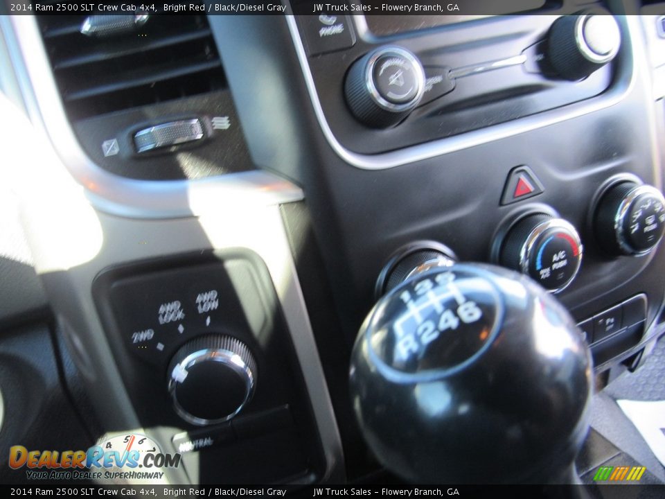 2014 Ram 2500 SLT Crew Cab 4x4 Bright Red / Black/Diesel Gray Photo #17
