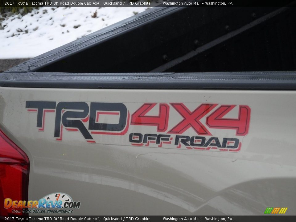 2017 Toyota Tacoma TRD Off Road Double Cab 4x4 Quicksand / TRD Graphite Photo #4