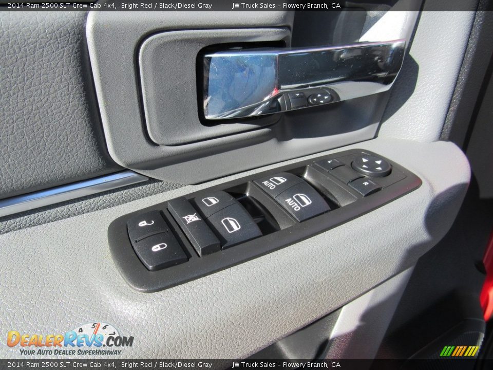 2014 Ram 2500 SLT Crew Cab 4x4 Bright Red / Black/Diesel Gray Photo #26
