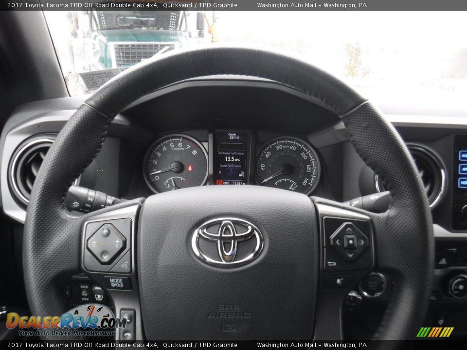 2017 Toyota Tacoma TRD Off Road Double Cab 4x4 Quicksand / TRD Graphite Photo #21