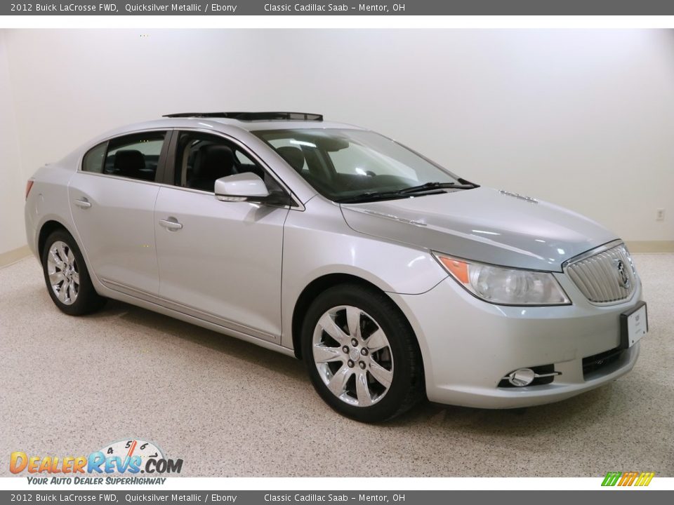 2012 Buick LaCrosse FWD Quicksilver Metallic / Ebony Photo #1