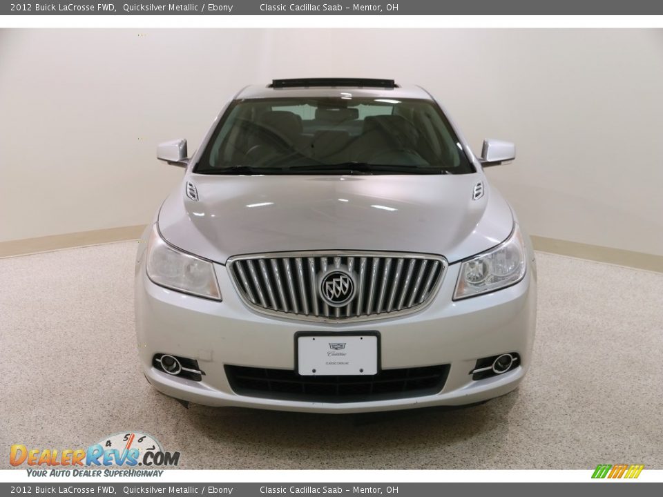 2012 Buick LaCrosse FWD Quicksilver Metallic / Ebony Photo #2