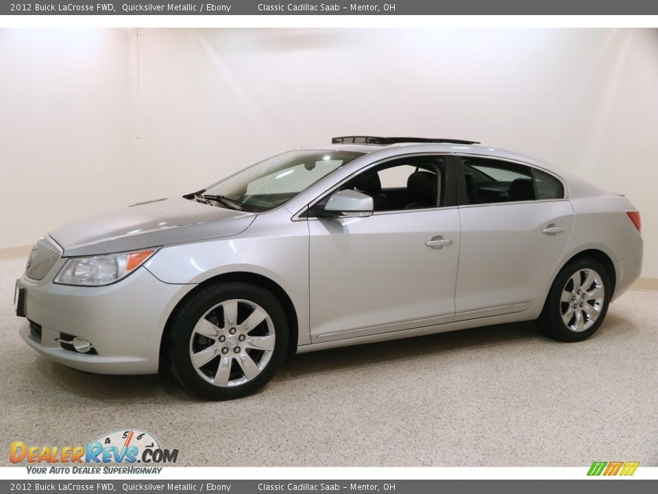 2012 Buick LaCrosse FWD Quicksilver Metallic / Ebony Photo #3