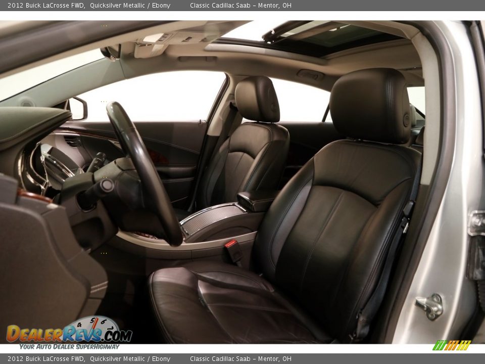 2012 Buick LaCrosse FWD Quicksilver Metallic / Ebony Photo #5