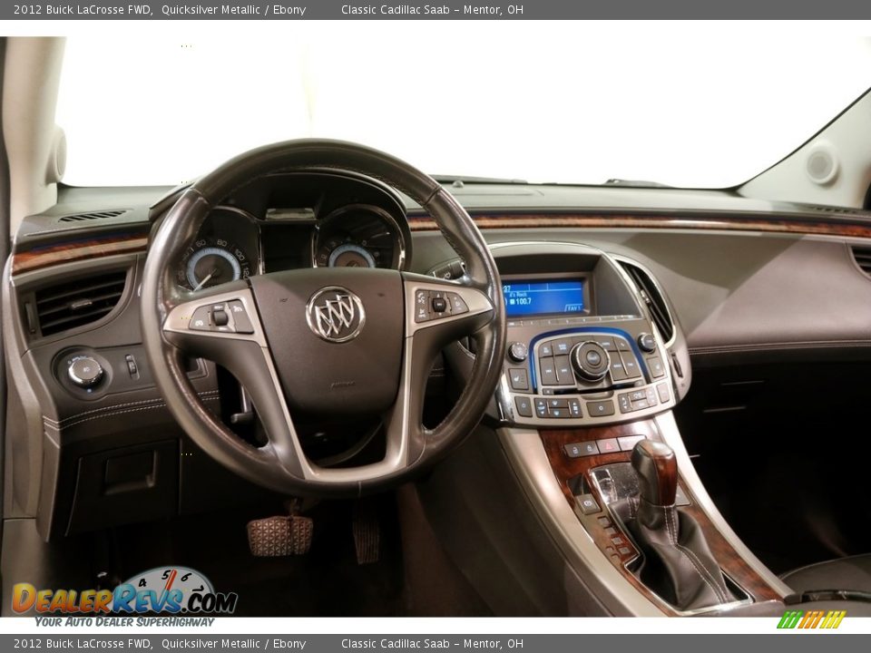 2012 Buick LaCrosse FWD Quicksilver Metallic / Ebony Photo #6