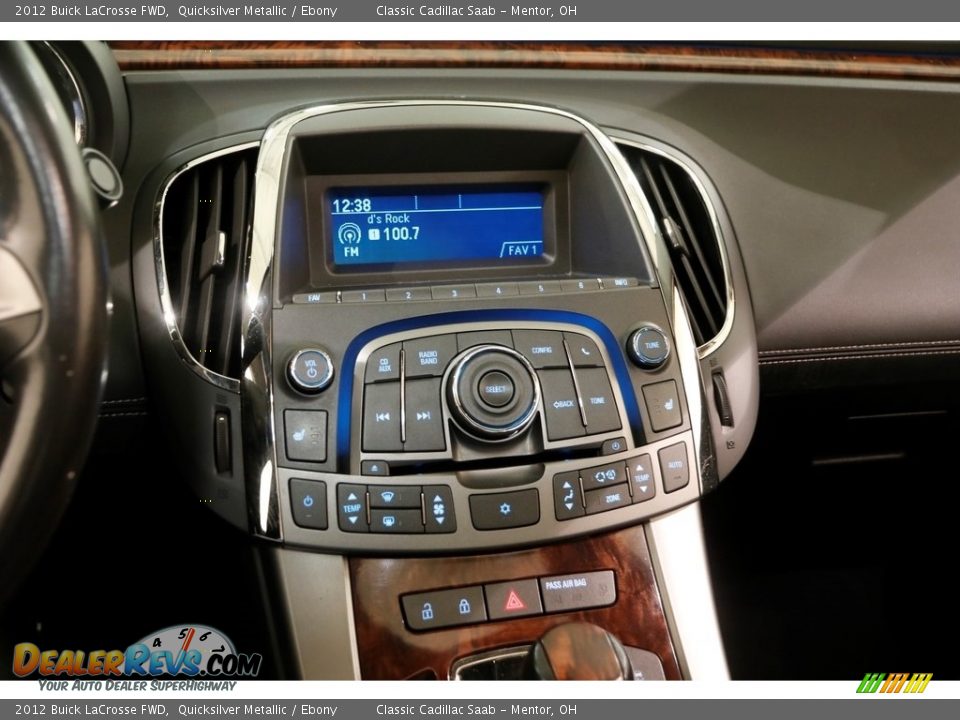 2012 Buick LaCrosse FWD Quicksilver Metallic / Ebony Photo #9