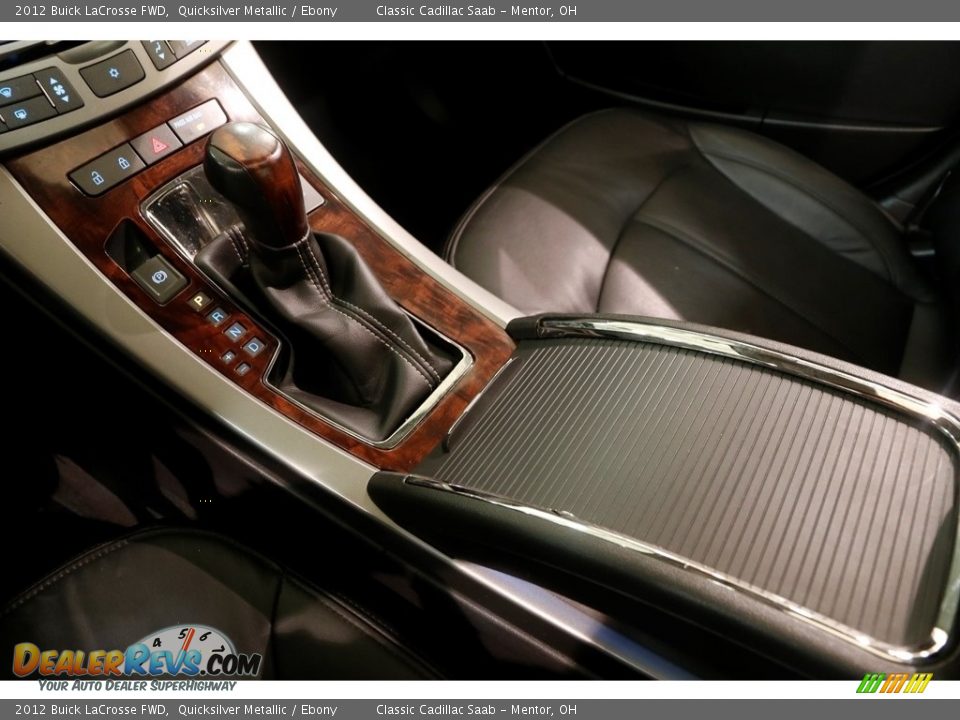 2012 Buick LaCrosse FWD Quicksilver Metallic / Ebony Photo #11