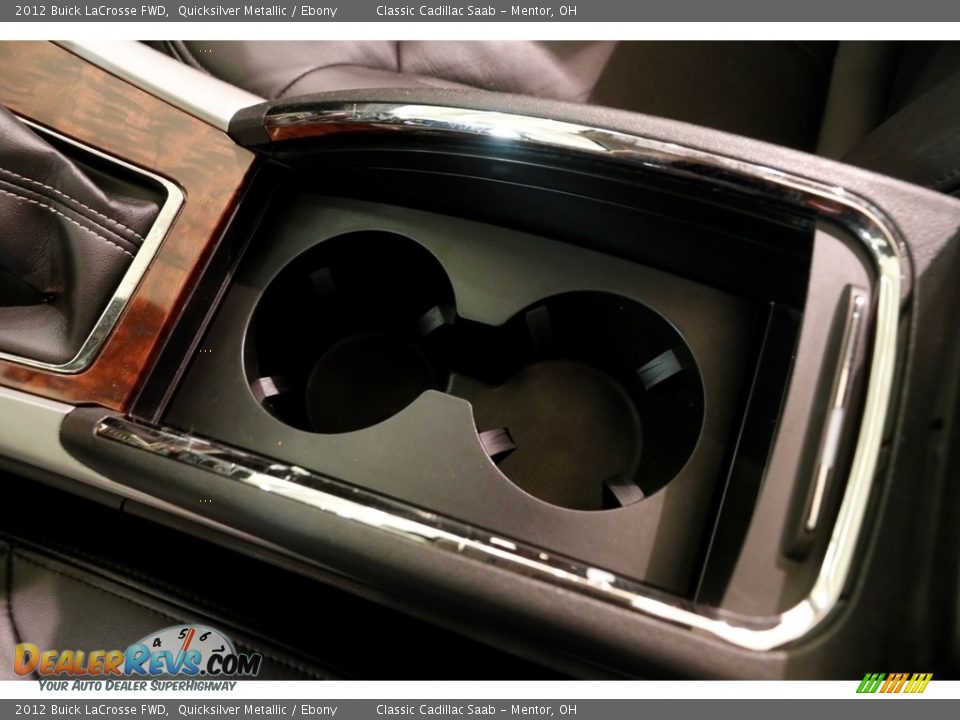 2012 Buick LaCrosse FWD Quicksilver Metallic / Ebony Photo #12