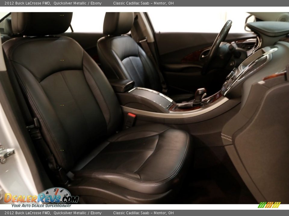 2012 Buick LaCrosse FWD Quicksilver Metallic / Ebony Photo #13