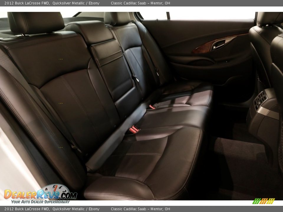 2012 Buick LaCrosse FWD Quicksilver Metallic / Ebony Photo #14