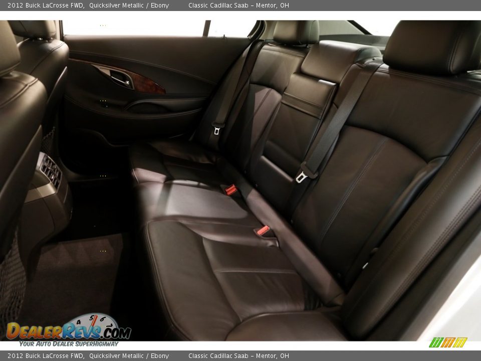 2012 Buick LaCrosse FWD Quicksilver Metallic / Ebony Photo #15