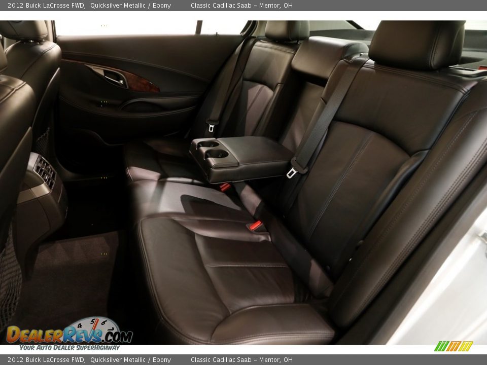 2012 Buick LaCrosse FWD Quicksilver Metallic / Ebony Photo #16