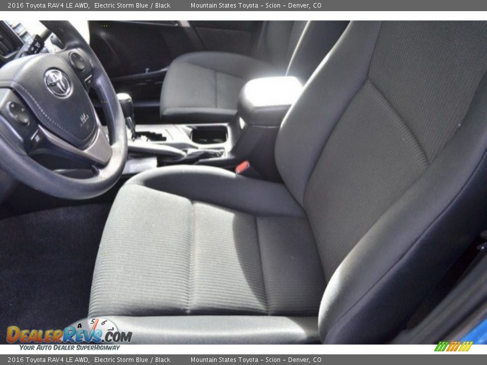 2016 Toyota RAV4 LE AWD Electric Storm Blue / Black Photo #11