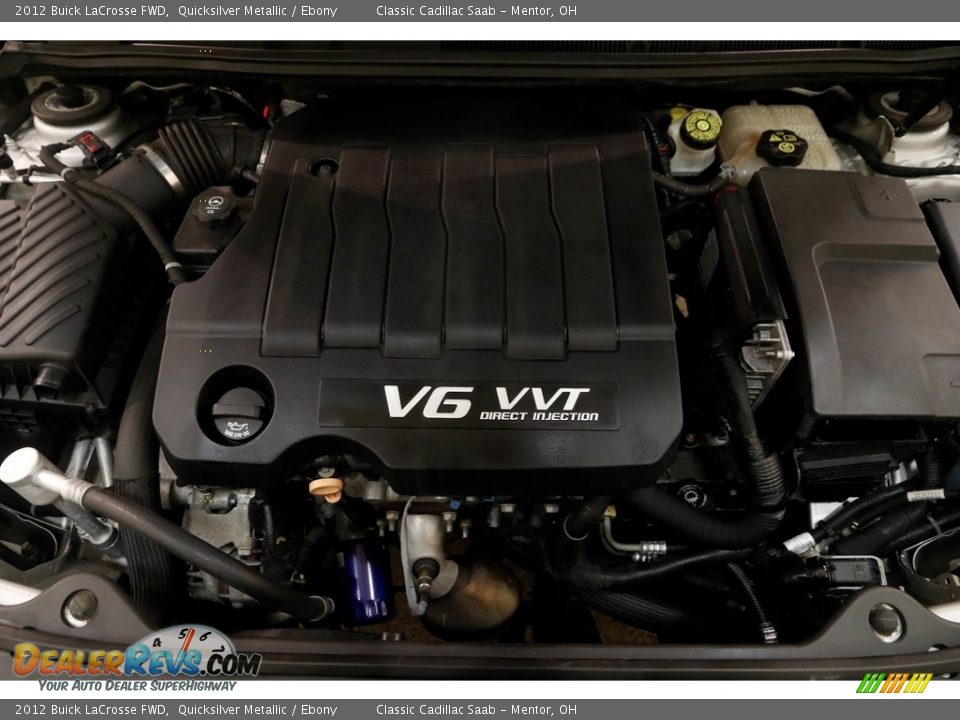 2012 Buick LaCrosse FWD Quicksilver Metallic / Ebony Photo #18